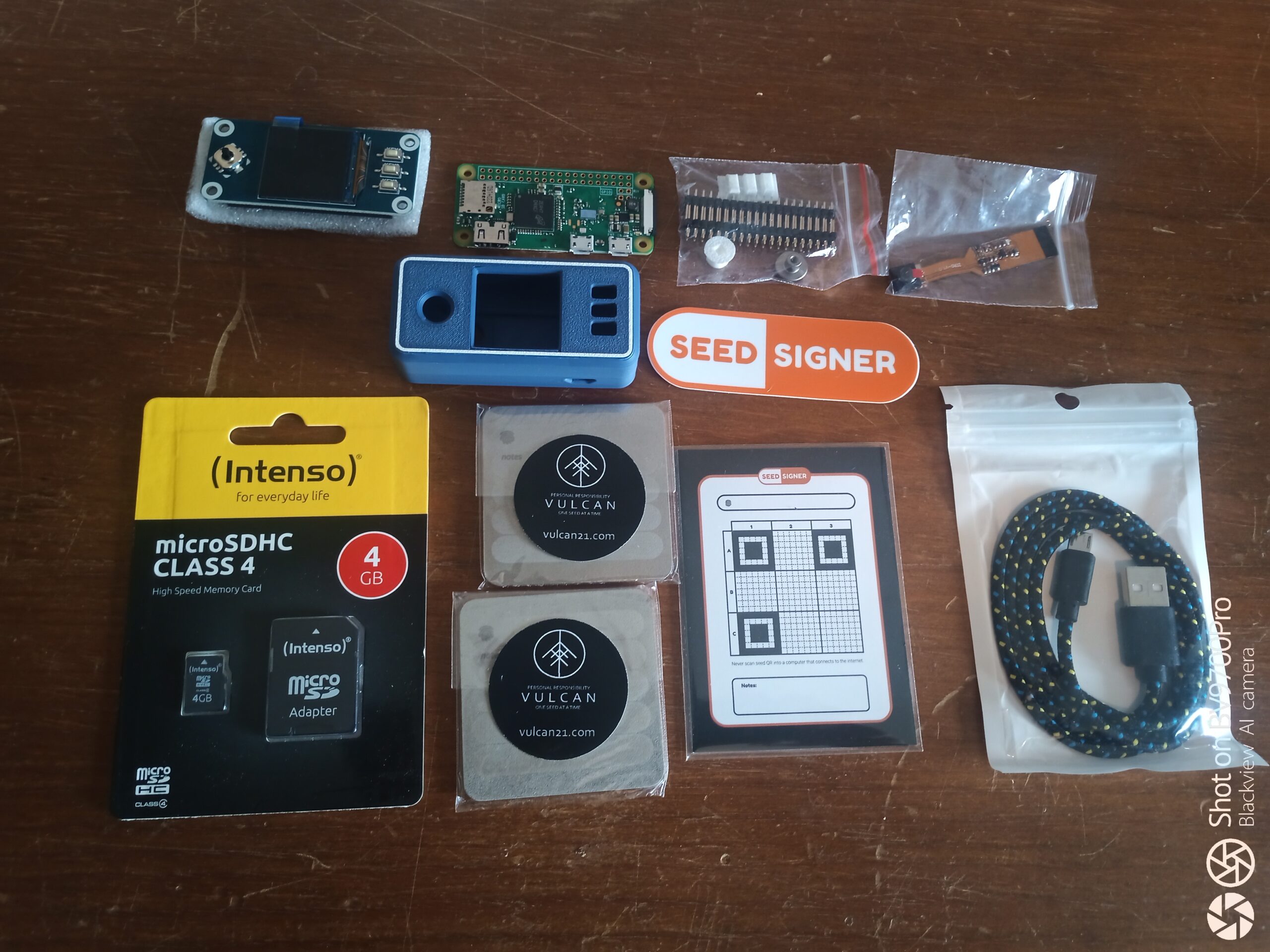 Composants Raspberry Pi Zéro pour SeedSigne