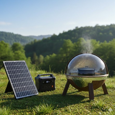 pack énergie, four solaire